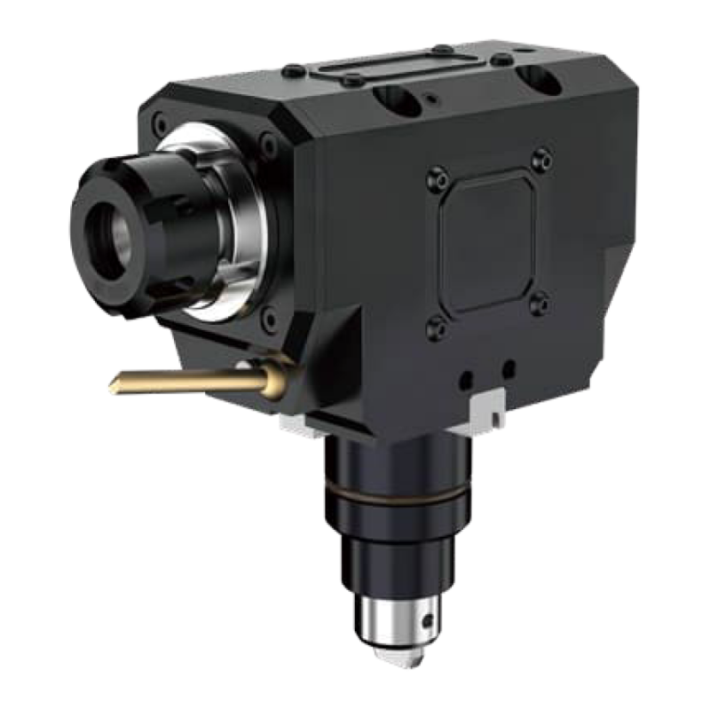 BMT 90° Driven Tool Holder (Angular Contact Ball Bearing) — BMT系列90度动力刀座(前两后两角接触)