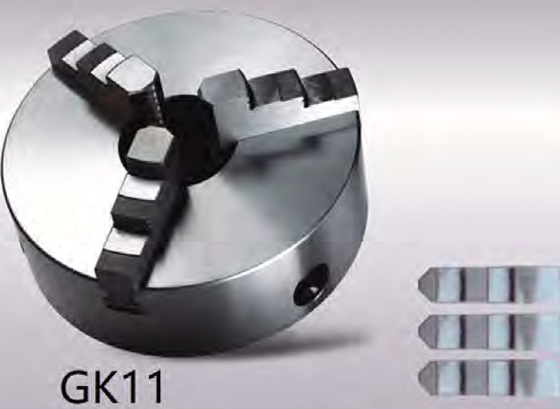 GK11 Steel Body Three-jaw Self-centring Chuck — GK11系列钢体三爪自定心卡盘