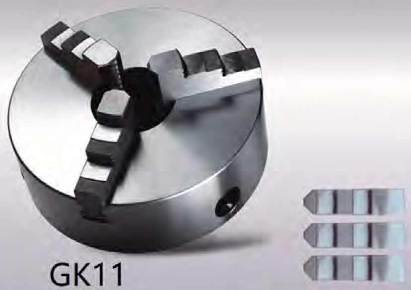 GK11 Steel Body Three-jaw Self-centring Chuck — GK11系列钢体三爪自定心卡盘