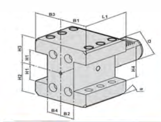 VDI DIN 69880 COMBINED STATIC HOLDERS D12 — VDI 刀夹D12