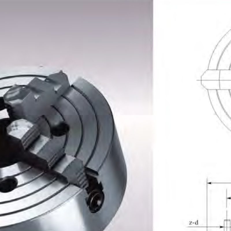 K72 Series Four-jaw Independent Chuck — K72系列四爪单动卡盘
