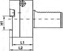 VDI Axial Tool Holder AR (Right) — VDI轴向刀夹AR(右向)