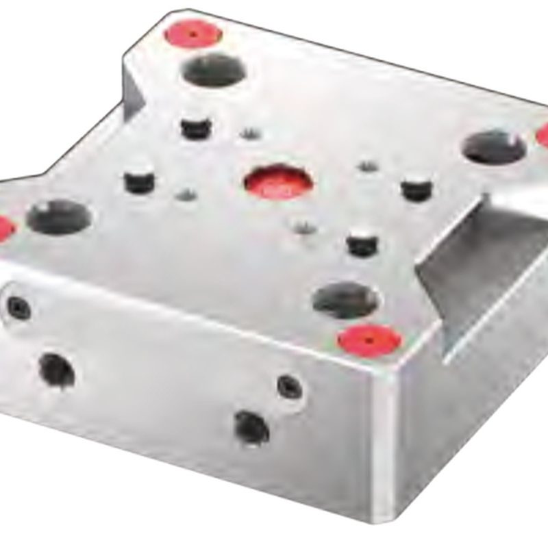 Pneumatic four hole locator — 气动四孔定位器