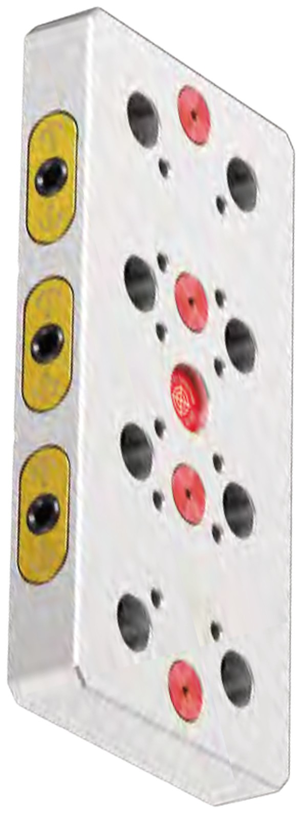 Double-station four hole locator — 双工位四孔定位器