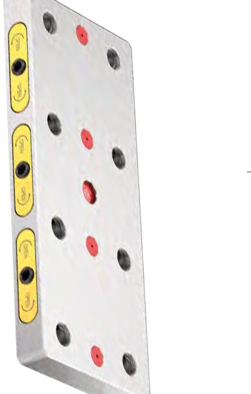 Double-station four hole locator — 双工位四孔定位器